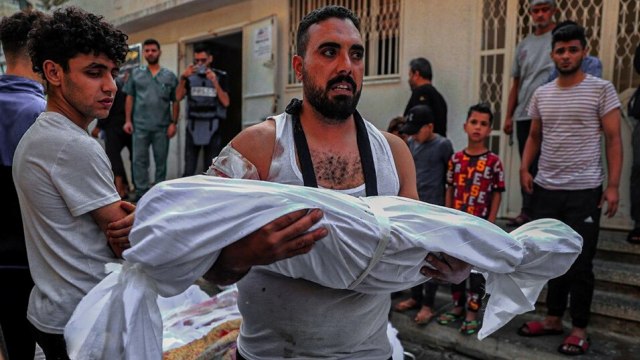 Soykırımcı İsrail'in Gazze'de yaptığı saldırılarda sabahtan bu yana 113 Filistinli insan öldürüldü!